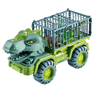 Jurassic Truck Abenteuer | Lass dein Kind fantasieren – Realistisches Dino Spielzeug Realistisches Dinosaurierabenteuer in einem coolen Truck